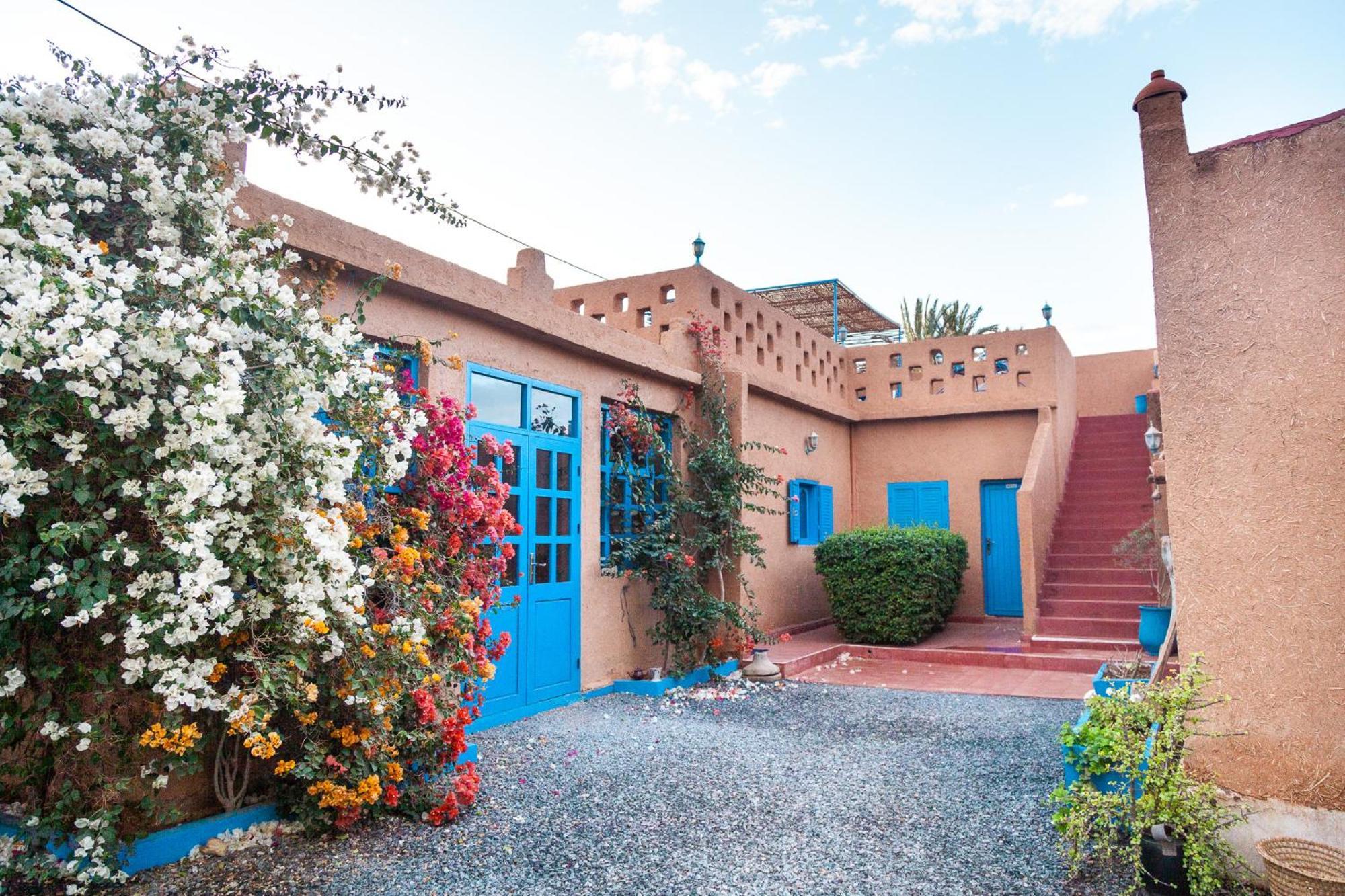 La Maison De L'Homme Bleu Tighmert Экстерьер фото